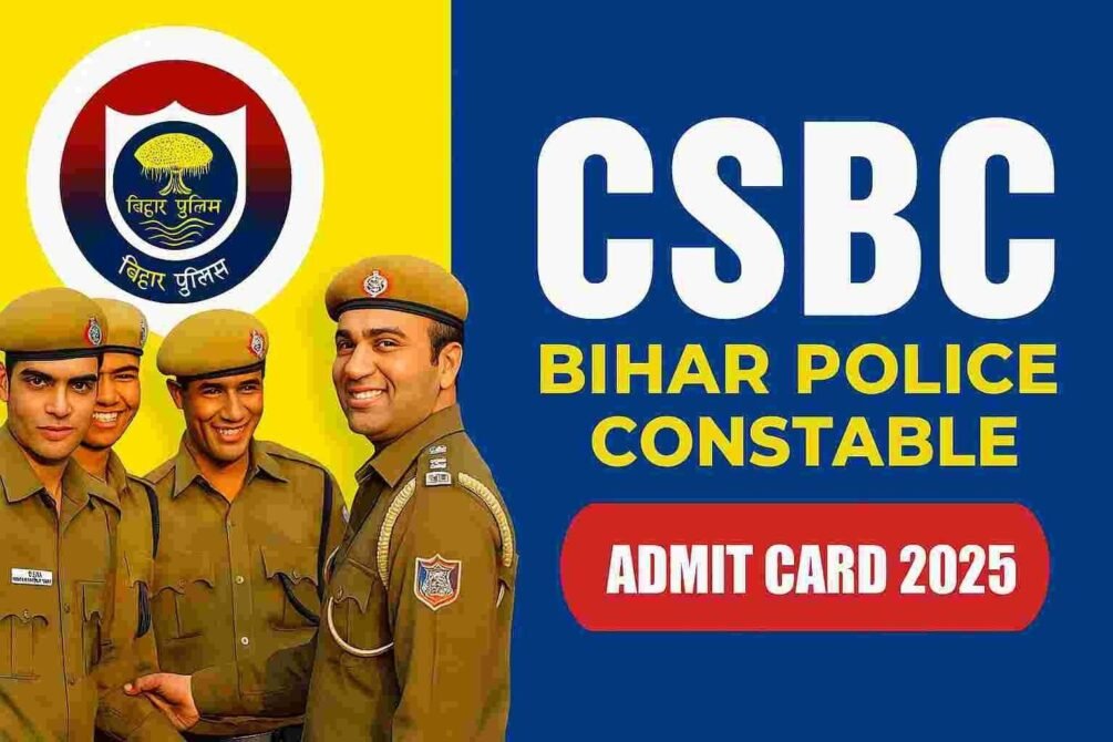 Bihar Police CSBC Constable Admit Card 2025 – Out