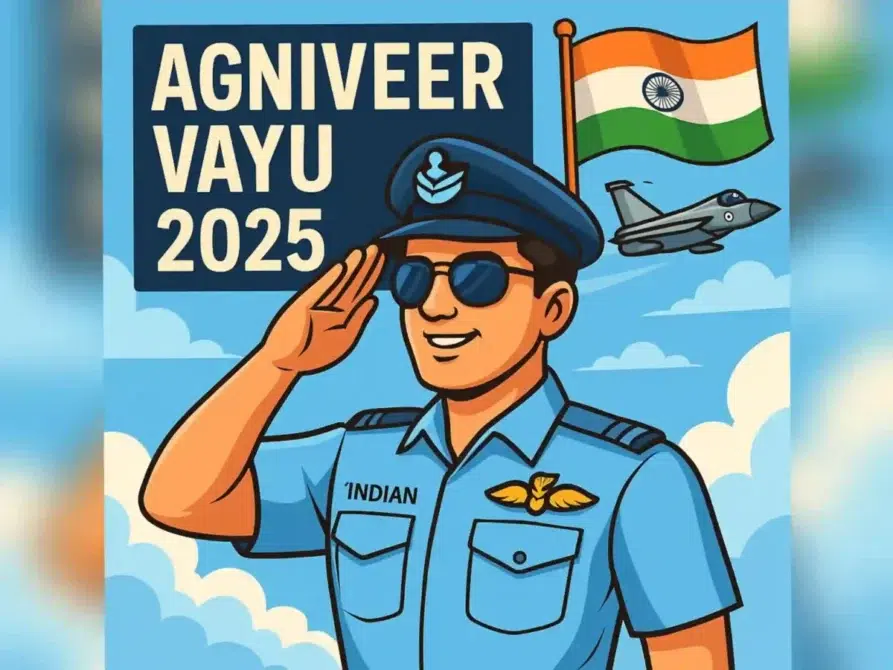 Indian Airforce Agniveer 02/2025 Exam City Details