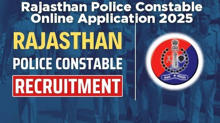 Rajasthan Police Constable Online Application 2025