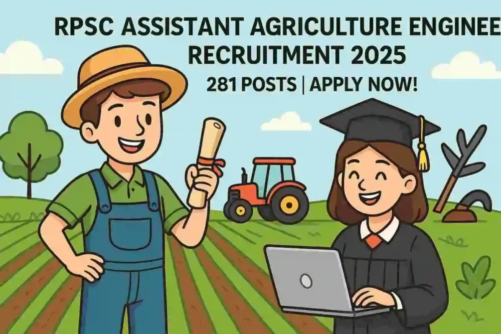 RPSC Assistant Agriculture Engineer Recruitment 2025