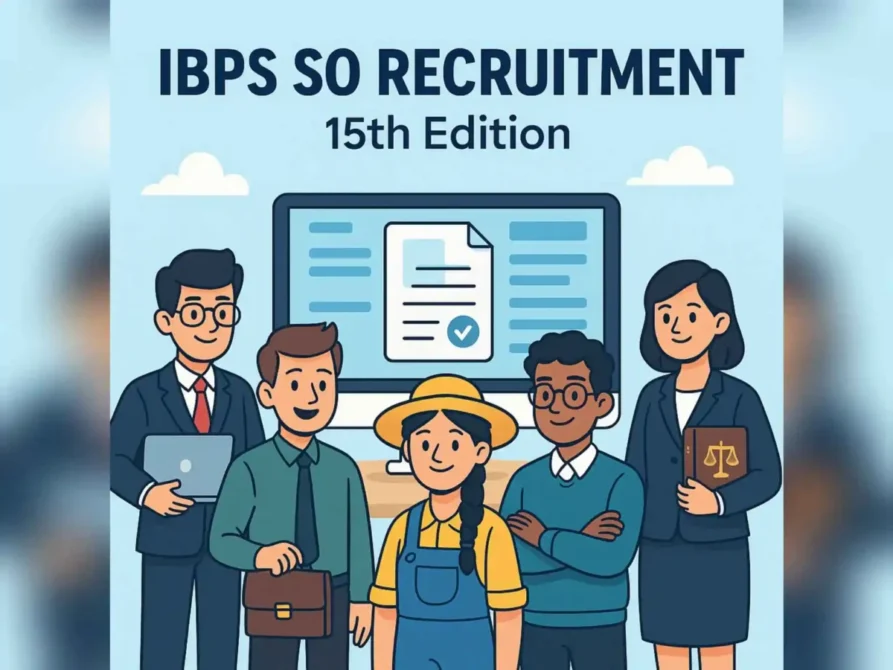 IBPS CRP SPL XV SO Vacancy 2025 Online Correction