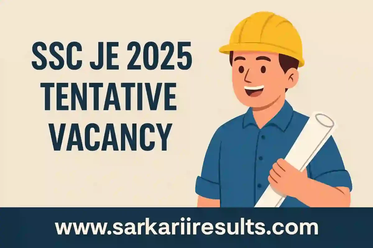 SSC JE Recruitment 2025