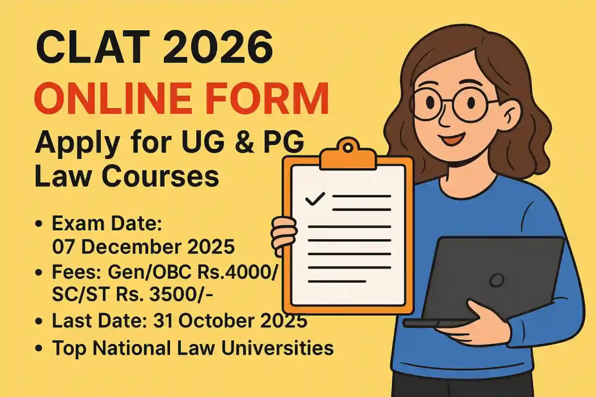 CLAT 2026 Admission Notification Out