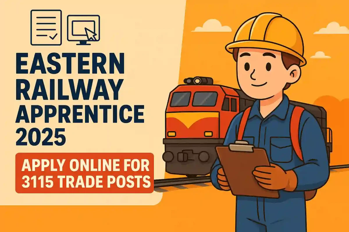 RRC ER Trade Apprentice Vacancy 2025