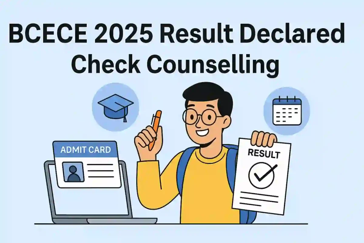BCECE 2025 Result Declared